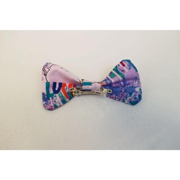Lumpy Space Princess Cotton Hair Bow on Barrette - Picture 2 of 4
